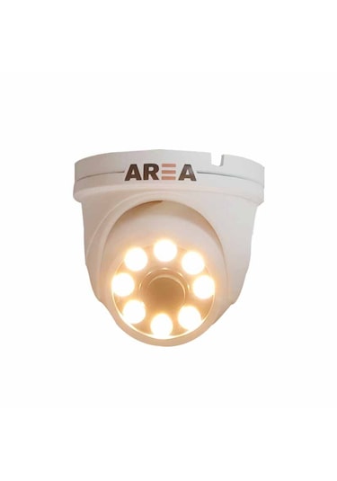 2 Mp 1080p Ahd 8 Warmled Metal Kasa Dome Güvenlik Kamerası