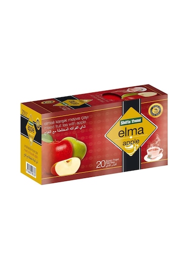 Shiffa Home Elmalı Karışık Meyve Süzen Poşet Çay 20 x 1.5 G