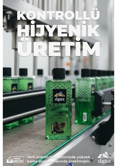 Ilgaz Elegance Pine Cologne 80 Derece Çam Kolonyası 400 ML