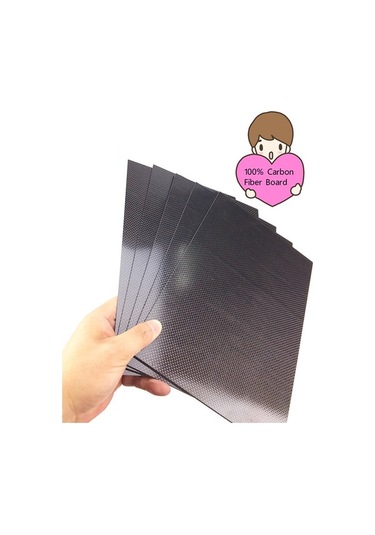Novahub 3k Karbon Fiber Levha - Parlak/mat, 200x300mm, Çeşitli Kalınlıklar, Hafif Ve Dayanıklı