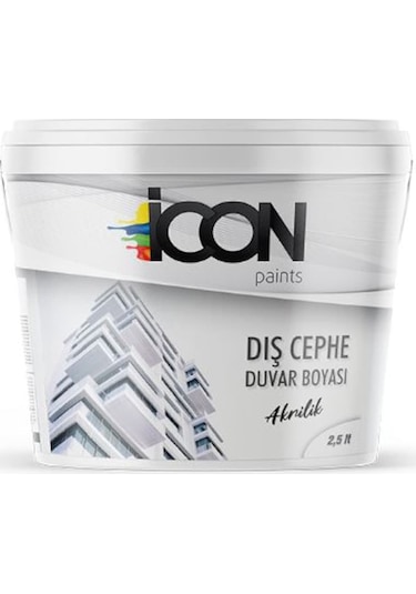 Icon Akrilik Dış Cephe Boyası 2,5 Lt.
