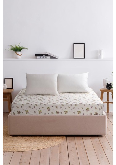 Ranforce Lastikli Çift Kişilik Çarşaf Lamore Lila Lila