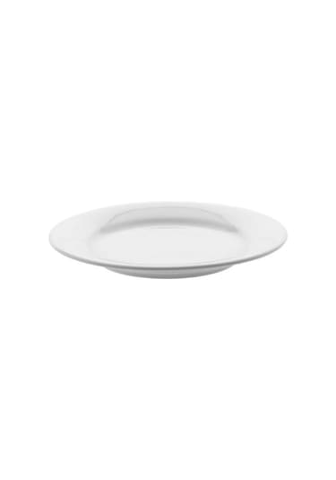 12 Cm Porselen Tabaklı Çorba Kasesi 6'lı Takım Beyaz