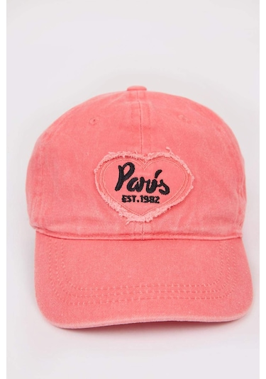 DeFacto Kız Çocuk Pamuklu Cap Şapka D5320A825SMPN640