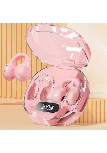 Bluetooth 5.3 Kablosuz Kulaklık Şeffaf Şarj Kutusu Stereo 0002