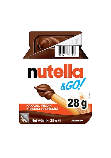 Nutella & Go 28 G X 12 Adet Pratik Atıştırmalık