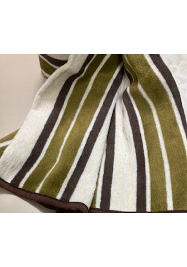 Peluş Battaniye Tek Kişilik Renkli