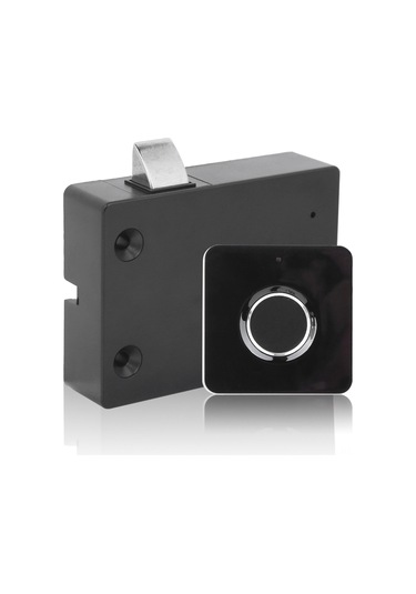 Geeroyoo Usb Şarjlı Akıllı Parmak İzi Dolap Kilitli, 0.5 Saniye Hızlı Açma, 20 Parmak İzi Kapasitesi, Düşük Gerilim Uyarısı, Üç Renkli Sensör Işığı