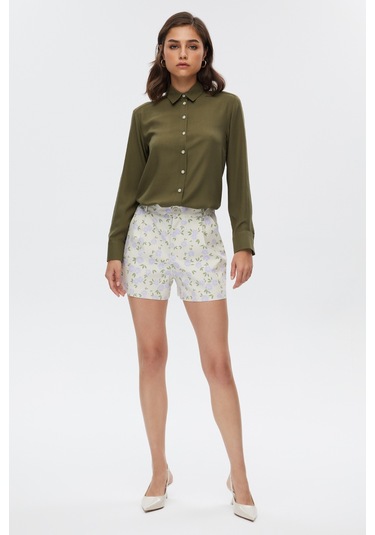 Yeşil Basic Gömlek 001