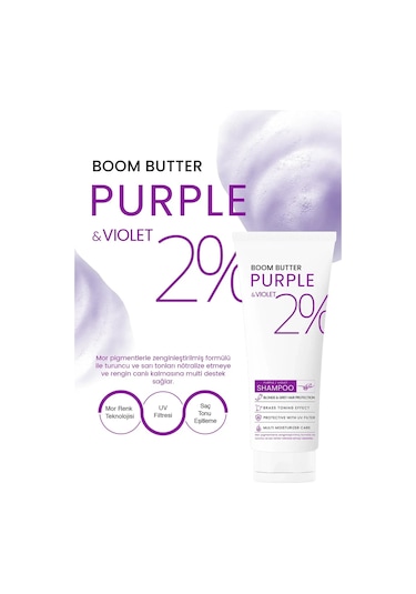Procsin Boom Butter Purple&Violet Şampuan 250 ML