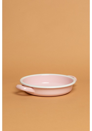 Rosa Di Verona Emaye Kulplu Pembe Sahan Ebutay Pembe