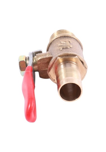 Ulzyvf Erkek - Dişi M/f Dişli 1/2 İnç Tam Bağlantı Noktasız Pirinç Su Küresel Vanası Ve 10mm X 1/4 İnç Pt Erkek Dişli Pirinç Küresel Vana