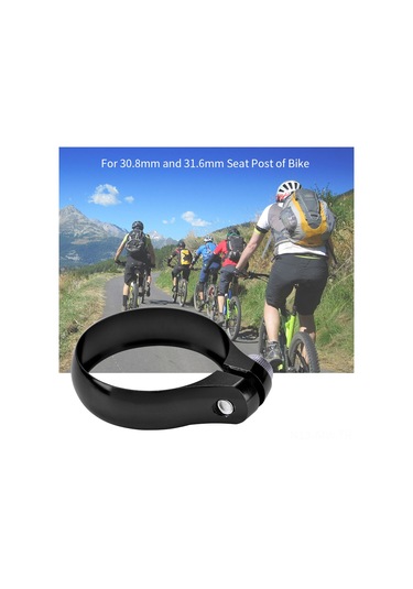 Moveevo Alüminyum 6061 Bisiklet Oturak Klembi - 34.9 Mm Çap, 30.8/31.6 Mm Oturaklar İçin, Hafif Ve Dayanıklı, Kırmızı Kırmızı