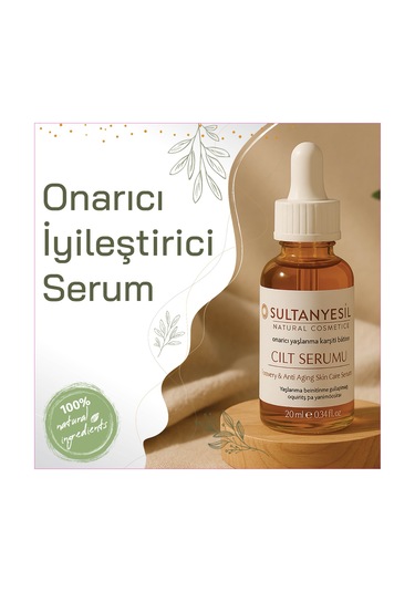 Sultan Yeşil Onarıcı & Iyileştirici Cilt Serumu