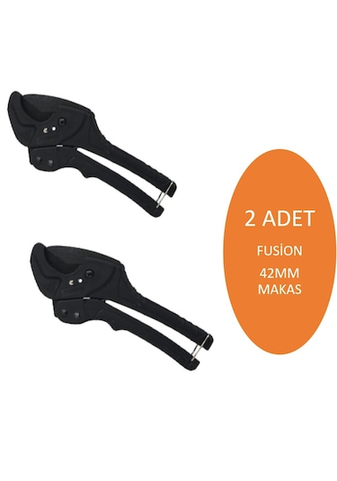 Fusion Fsbm42 Ağır Hizmet Tipi Plastik Boru Makası 42 Mm 2 Adet