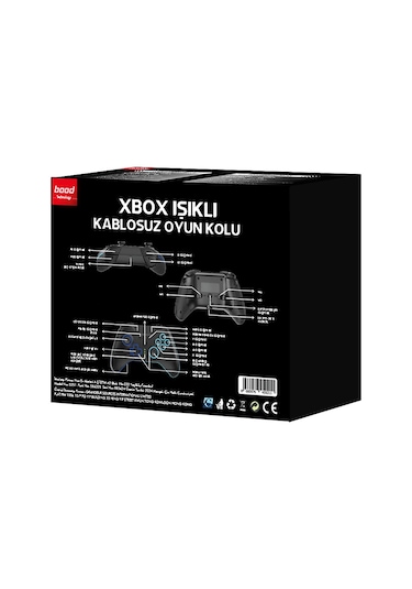 Bood Xbox Işıklı Kablosuz Oyun Kolu