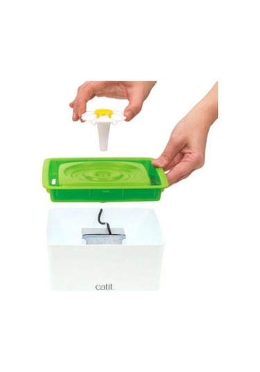 Catit Flower Fountain Mini Otomatik Kedi Su Kabı 1500 ML