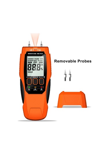 Dijital Ahşap Nem Test Ölçer Lcd Ekran Arkadan Aydınlatmalı E24852