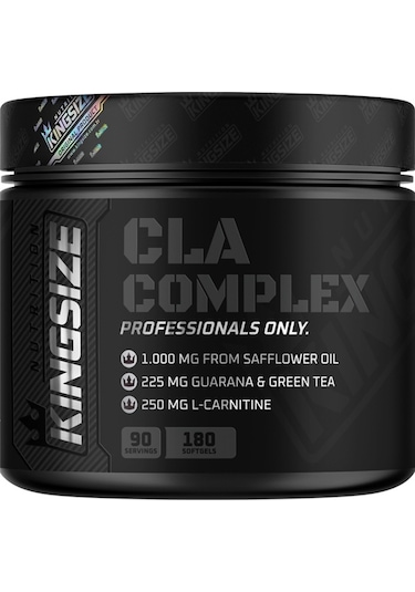 Kingsize Nutrition CLA Complex 180 Kapsül AROMASIZ