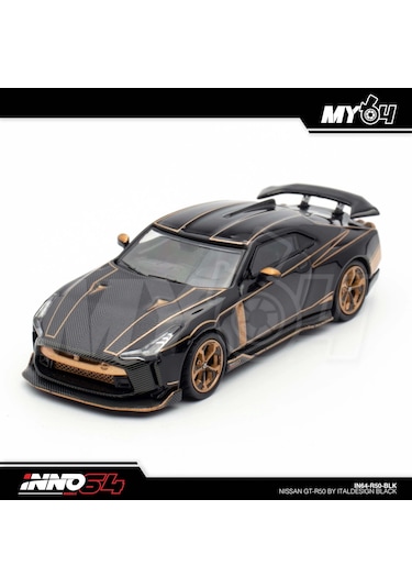 Inno 1/64 Nissan Gt-r50 By Italdesign Black Çok Renkli