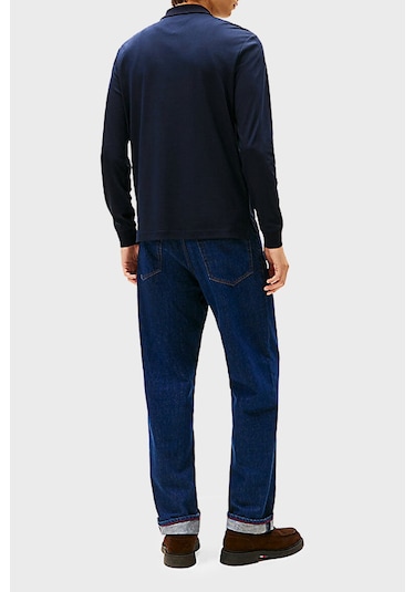 Tommy Hilfiger Erkek Polo Yaka Sweat Mw0mw40302 Dw5 Lacivert Lacivert