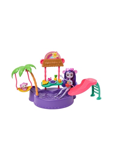 Mattel Enchantimals HTW73 Eğlenceli Havuz Partisi