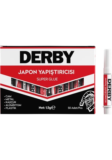 Derby Japon Yapıştırıcı 1.5 Gr 50 Li 50 Adet