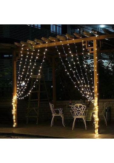 2 x 2 Metre 320 Led 8 Fonskiyonlu Dekoratif Led Günışığı Perde
