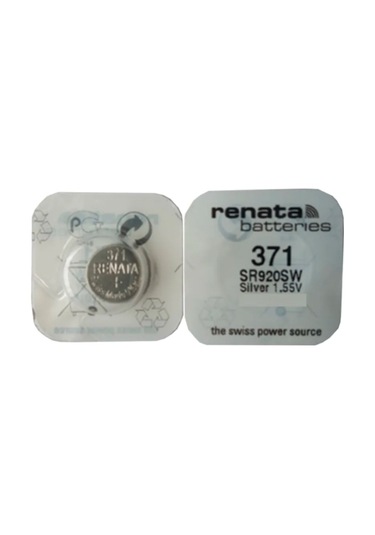Renata 371 SR920SW 1.55V Saat Pili 10'lu