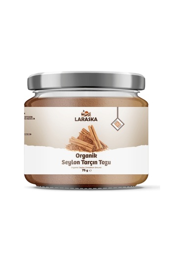 Organik Seylan Tarçın Toz 75g- Organik Seylon Tarçın Toz 75g - Organic Ceylon Cinnamın Powder 75g