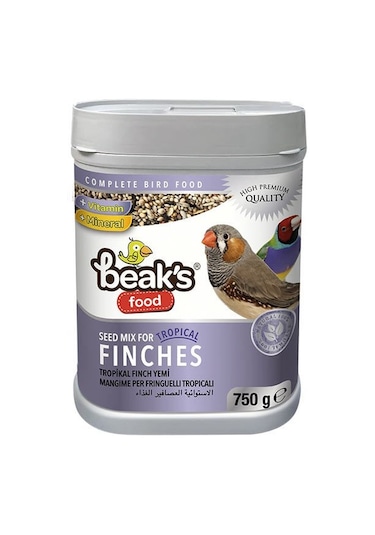 Beaks Tropikal Finch Yemi 750 Gr