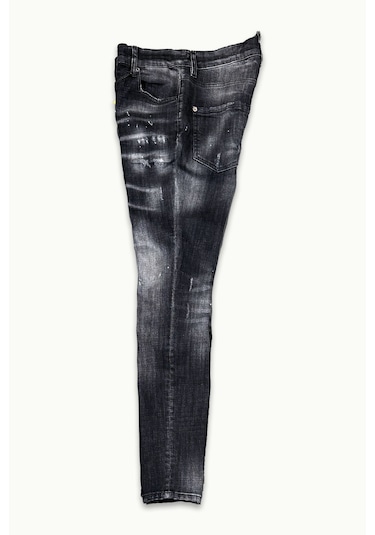 Barmore Black Wash Erkek Denim Jean Siyah