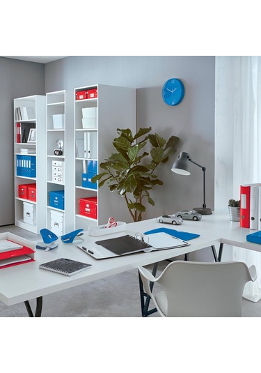 Leitz Active Wow A4 Plastik Kapaksız Sekreterlik Mavi Mavi