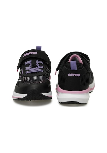 Lotto 101503120 Montese G Ps Siyah-mor Kız Çocuk Spor Ayakkabı Siyah