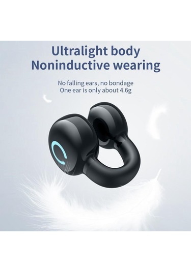 Tek Kulak Klipsi Açık Kulak Bluetooth Kablosuz Kulaklık Spor Kulaklık Hifi Ses Oyun Kulaklık Spor Koşu Yoga Jogging İçin Kulak Klipsi Kulaklık Tek Kulak Klipsi Açık Kulak Bluetooth Kablosuz Kulaklık Spor Kulaklık Hifi Ses Oyun Kulaklık Spor Koşu Yoga Jogging İçin Kulak Klipsi Kulaklık