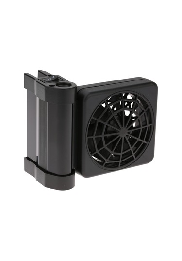 Geeksen Akvaryum Soğutma Fanı - Güçlü Soğutma, 2 Seviye Rüzgar Ayarı, 1 Lüftü, Amerikan Standartı