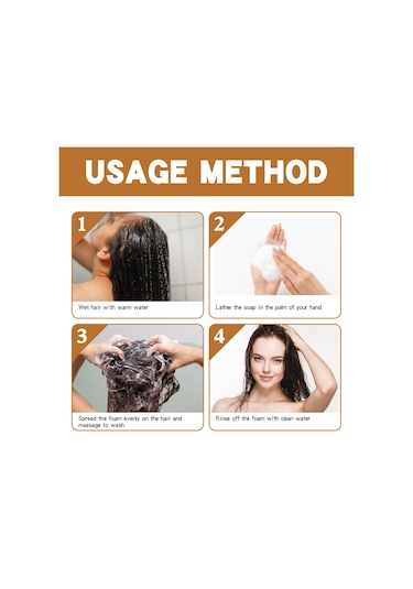 Vkemall Polygonum Multiflorum Saç Sabunu: Melanosit Üretimini Destekler, Saç Yapısını Onarır Ve Parlak Siyah Saçlar Sağlar Kuru - Yıpranmış