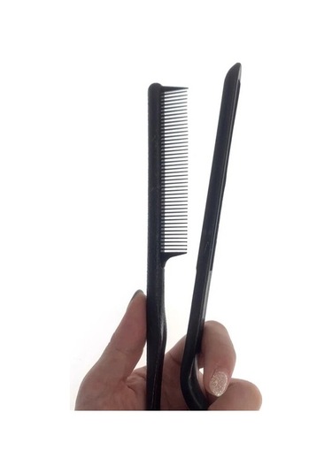 Venturemart Moda Saç Tarak V Tipi Saç Düzleştirici Tarak Dıy Salon Saç Kesimi Kuaförlük Şekillendirici