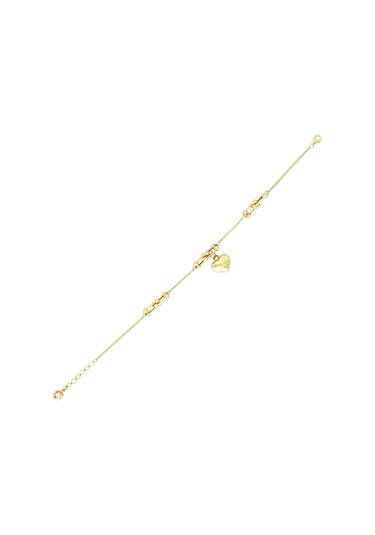 Altın Kalp Bileklik T062578 Sarı Altın