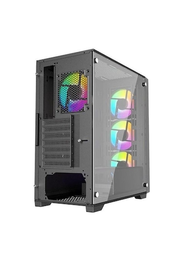 Powerboost PB-P711B FRGB USB 3.0 ATX Mid Tower Oyuncu Kasası