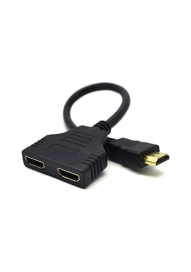 2 Port Hdmi Çoklayıcı Splitter 4664 Lcd Monitör Ekran Çoğaltıcı
