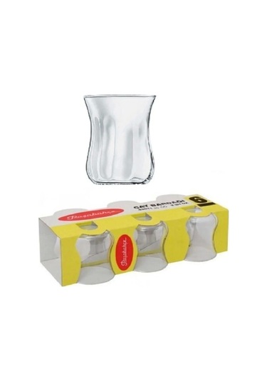 Paşabahçe 6'lı Optikli Bardak 42011 Beyaz