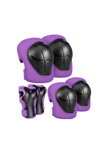 Suntek Bisiklet Açık Hava Etkinlikleri Için Çocuk Dişli Seti Mor