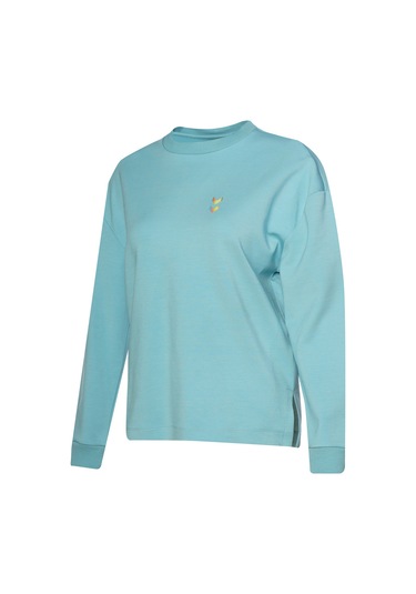 Hummel Melton Sweatshırt 922417-7443 Mavi