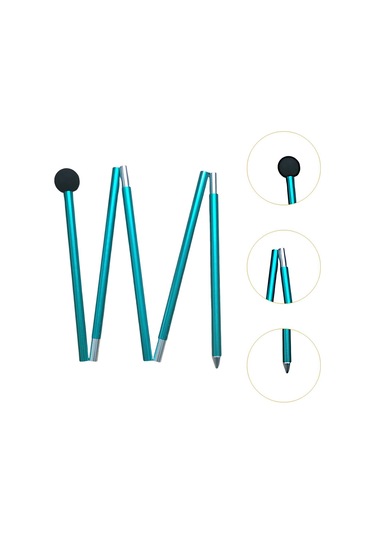 Suntek Çadır Direği Beş Bölümlü Barınak Yapımı Plaj Yeşil