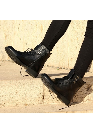 Burç 7016 Erkek Deri Postal Bot