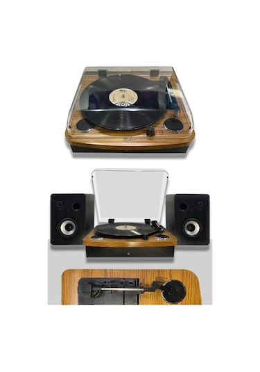 Midex MTX-256S Bluetooth USB Nostaljik Pikap Hoparlör Ses Sistemi Seti