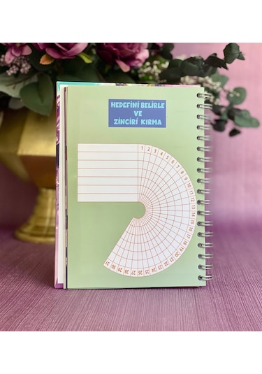 Hayallerinin Peşinden Git Tasarımlı Konuşan  Ajanda