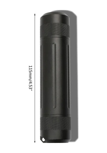 Neevoyu Küçük Hava Geçirmez Alüminyum Saklama Kapsülü - Vitamin, Hap Ve Balık Yağı İçin Mükemmel Çözüm Siyah