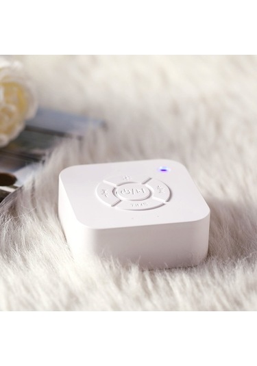 Fortunelane Bebek Uyku Aygıtı - Beyaz Gürültü İle Uyku - 9 Ses Zamanlayıcı - Usb Pil Şarjlı Diğer